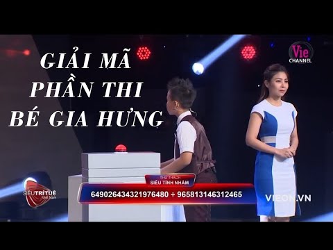 GIẢI MÃ SIÊU TRÍ TUỆ VN - PHẦN 1